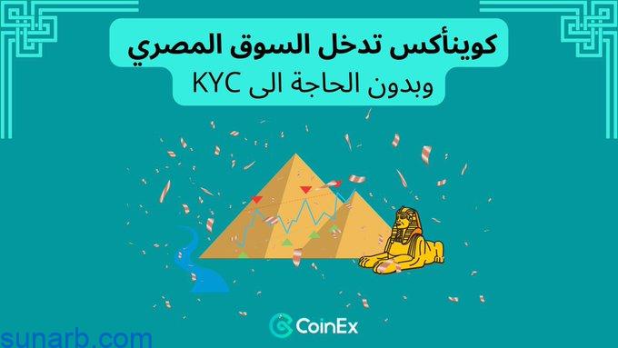The CoinEx platform enters the Egyptian market and presents a competition to win prizes on this occasion